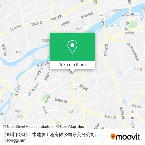 深圳市水利土木建筑工程有限公司东莞分公司 map