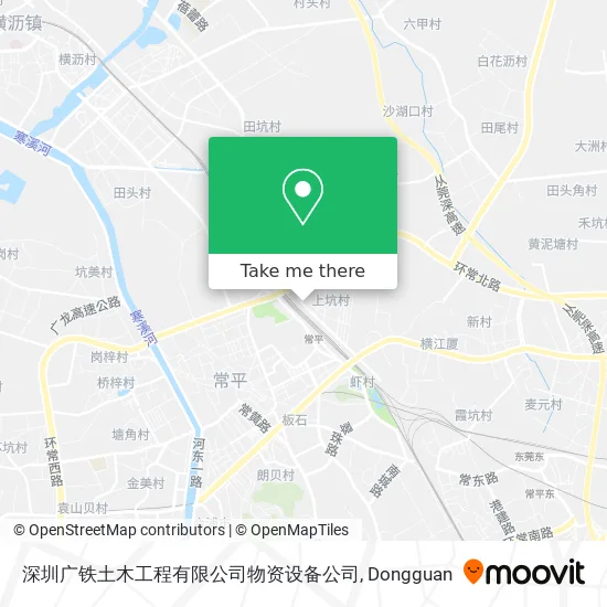 深圳广铁土木工程有限公司物资设备公司 map