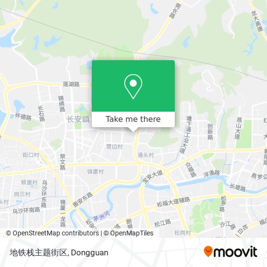 地铁栈主题街区 map