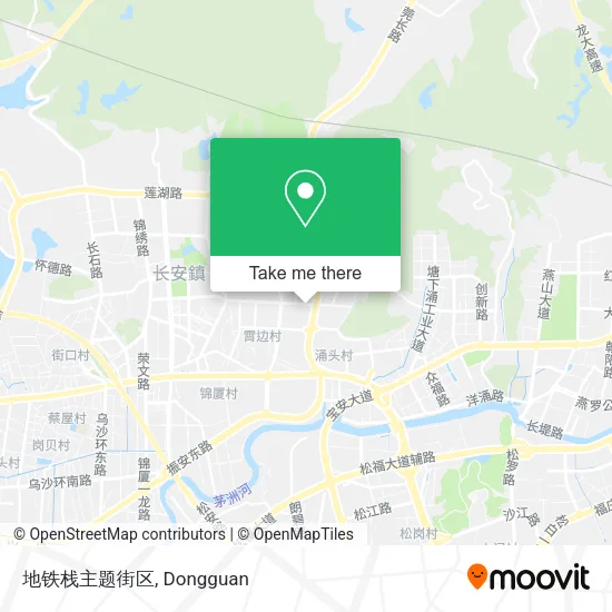地铁栈主题街区 map