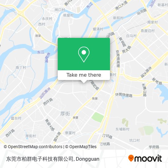 东莞市柏群电子科技有限公司 map