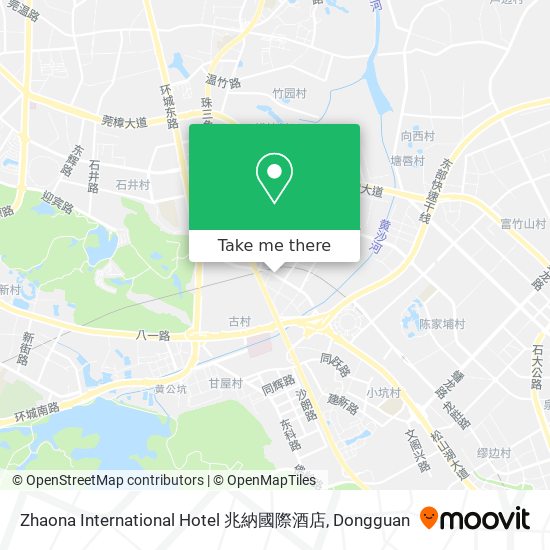 Zhaona International Hotel 兆納國際酒店 map