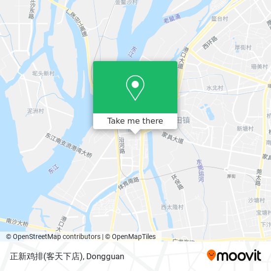 正新鸡排(客天下店) map