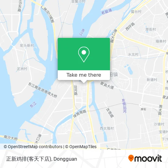 正新鸡排(客天下店) map