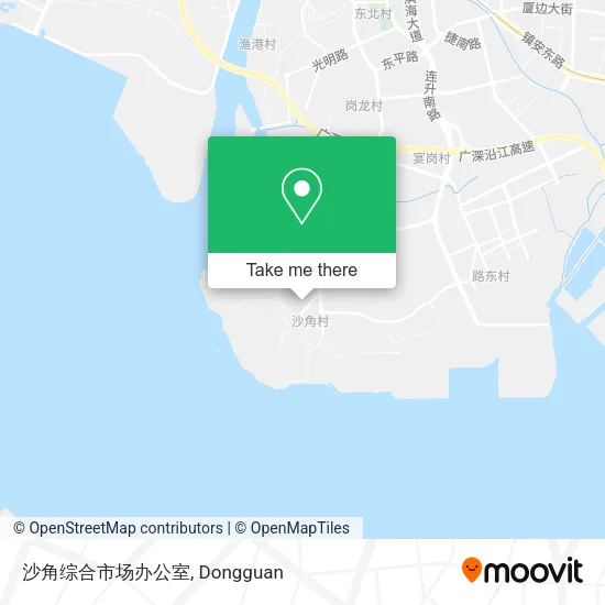 沙角综合市场办公室 map