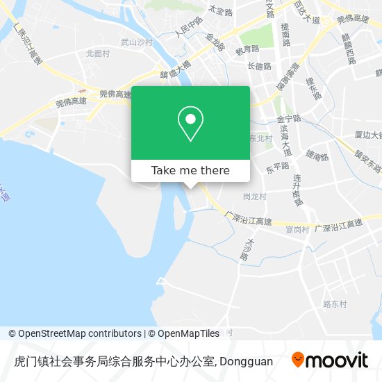 虎门镇社会事务局综合服务中心办公室 map