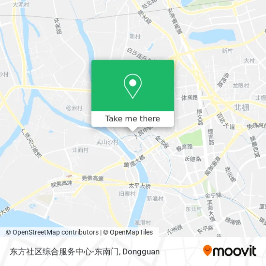 东方社区综合服务中心-东南门 map
