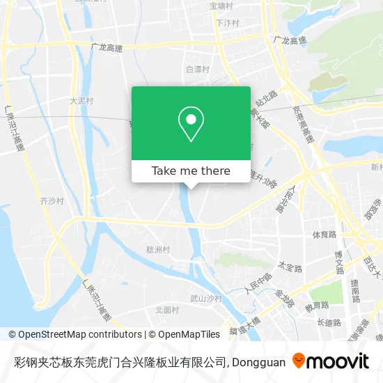彩钢夹芯板东莞虎门合兴隆板业有限公司 map