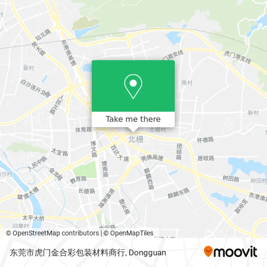 东莞市虎门金合彩包装材料商行 map