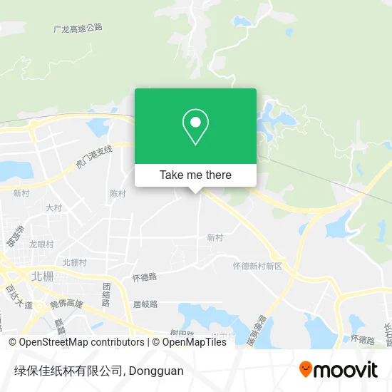 绿保佳纸杯有限公司 map