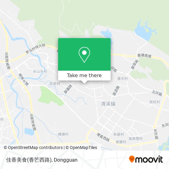 佳香美食(香芒西路) map