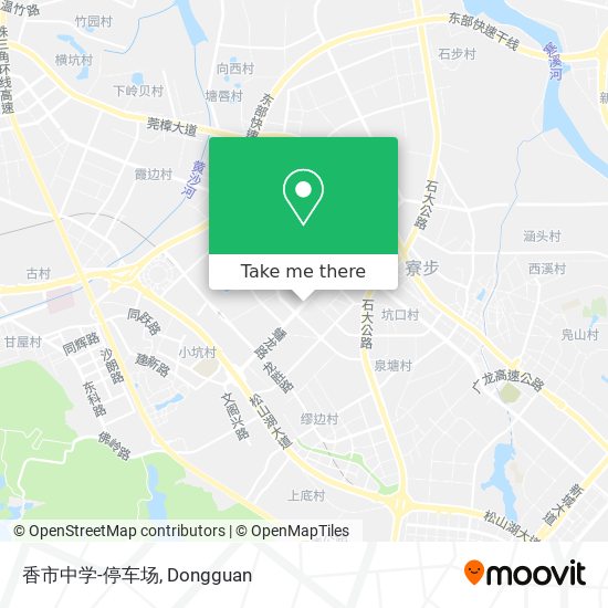 香市中学-停车场 map