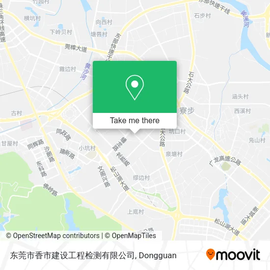 东莞市香市建设工程检测有限公司 map