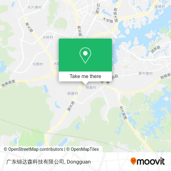 广东锦达森科技有限公司 map