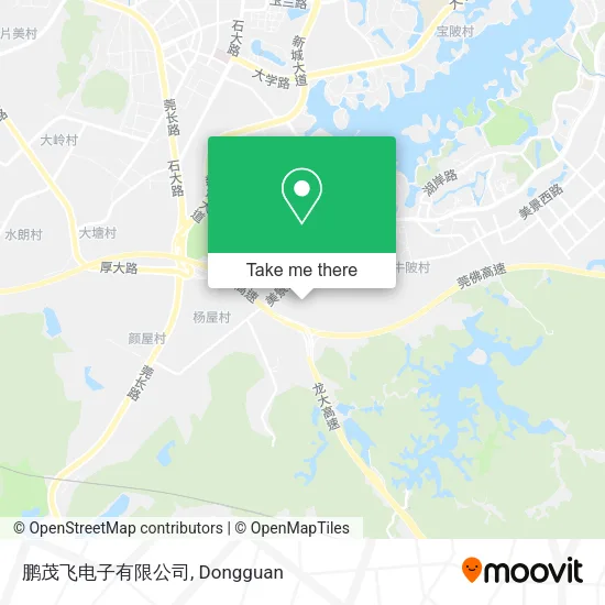 鹏茂飞电子有限公司 map