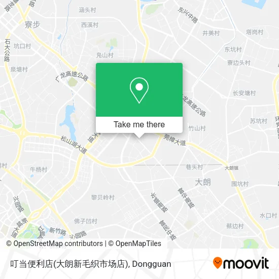 叮当便利店(大朗新毛织市场店) map