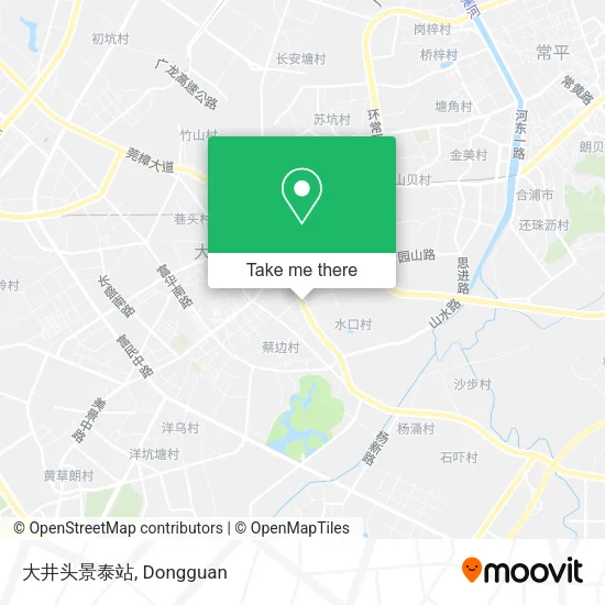 大井头景泰站 map