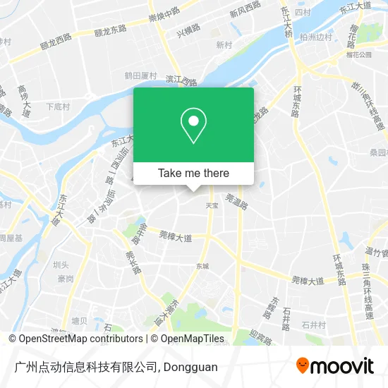 广州点动信息科技有限公司 map