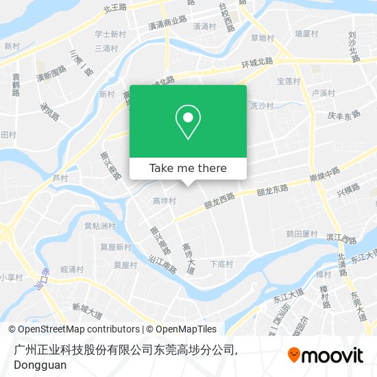 广州正业科技股份有限公司东莞高埗分公司 map