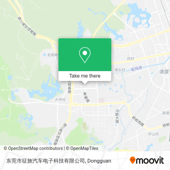 东莞市征旅汽车电子科技有限公司 map