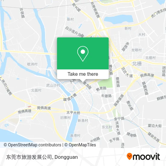 东莞市旅游发展公司 map