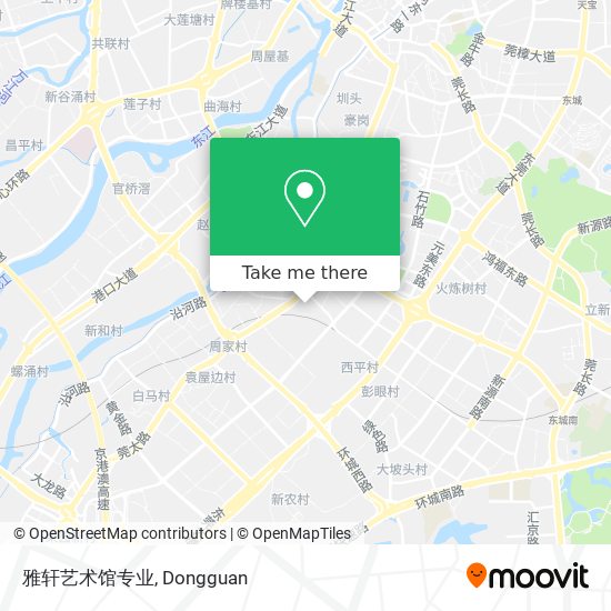 雅轩艺术馆专业 map