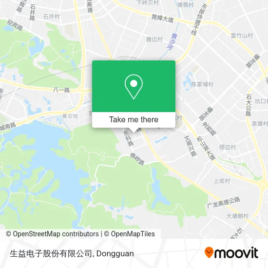 生益电子股份有限公司 map