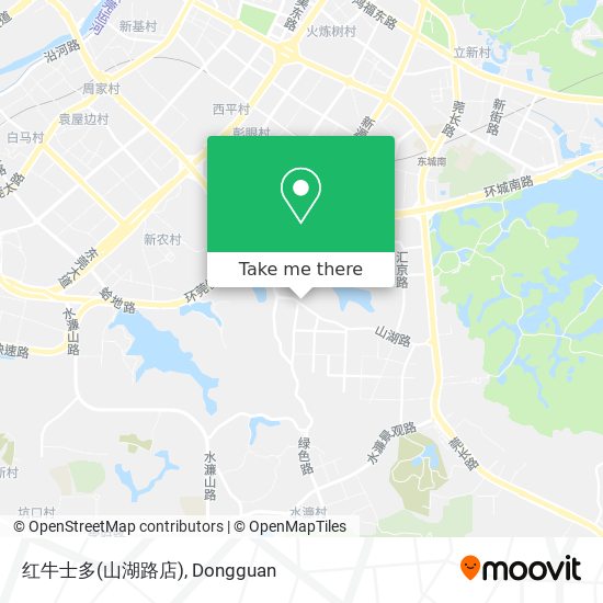 红牛士多(山湖路店) map