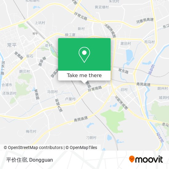 平价住宿 map