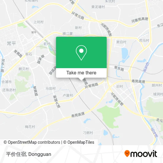 平价住宿 map