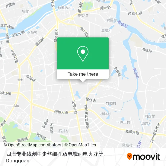 四海专业线割中走丝细孔放电镜面电火花等 map