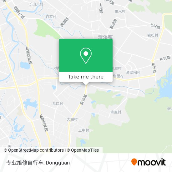 专业维修自行车 map