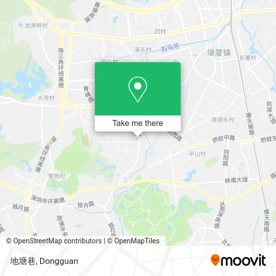 地塘巷 map