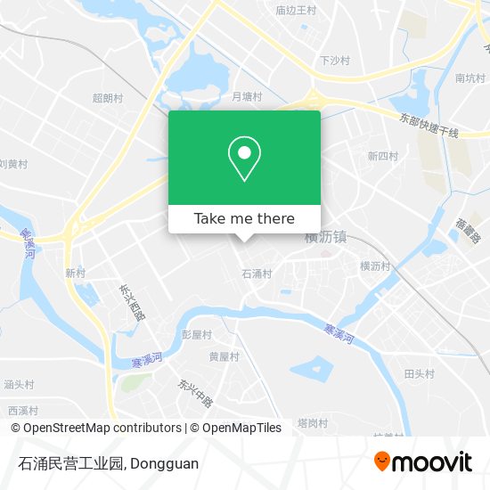 石涌民营工业园 map