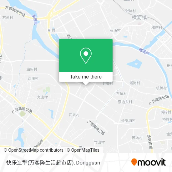 快乐造型(万客隆生活超市店) map