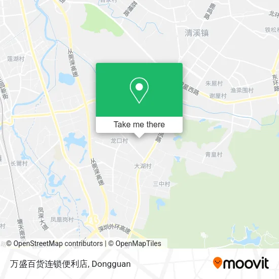万盛百货连锁便利店 map