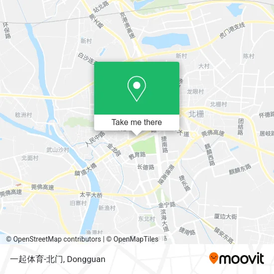 一起体育-北门 map