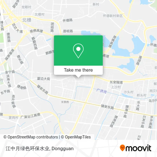 江中月绿色环保水业 map