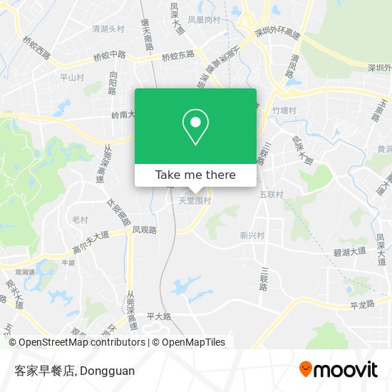 客家早餐店 map