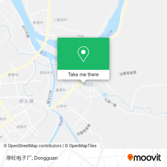 厚旺电子厂 map