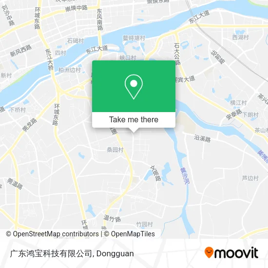 广东鸿宝科技有限公司 map