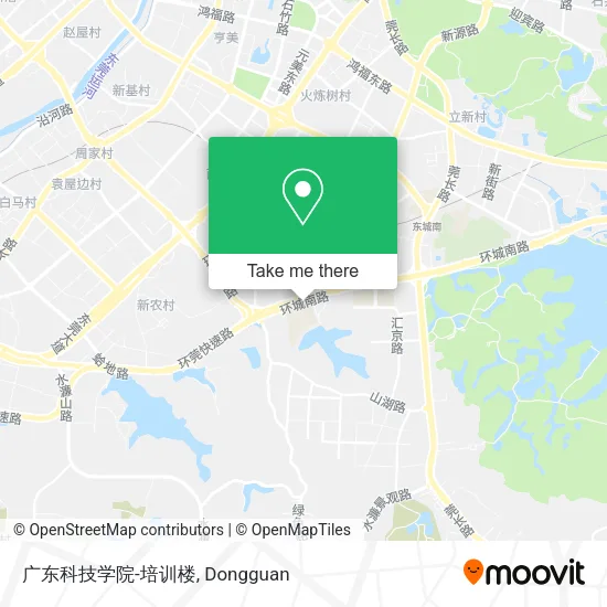 广东科技学院-培训楼 map