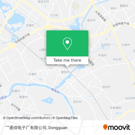 乛通得电子厂有限公司 map