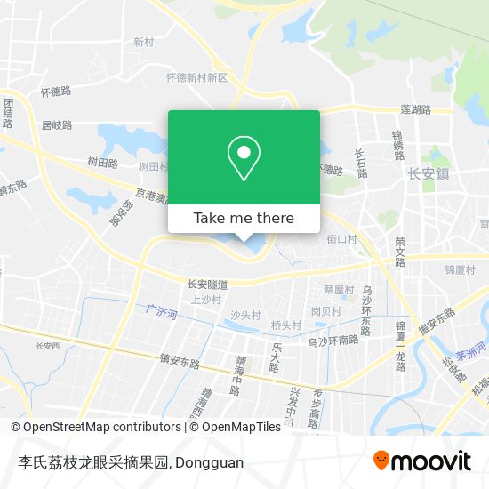 李氏荔枝龙眼采摘果园 map
