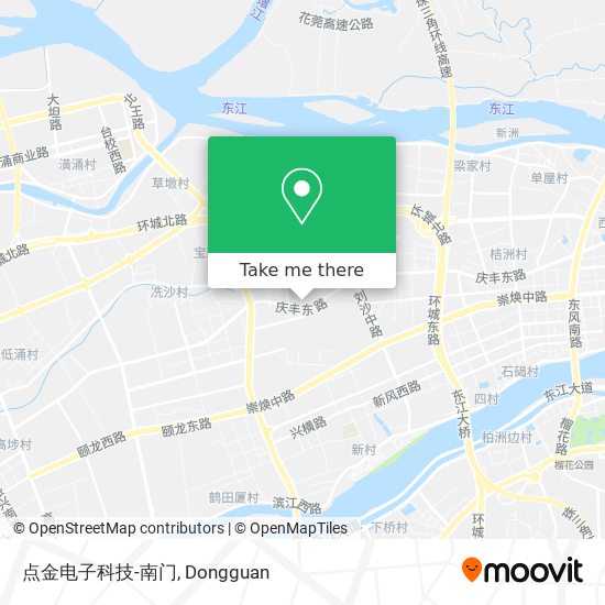 点金电子科技-南门 map