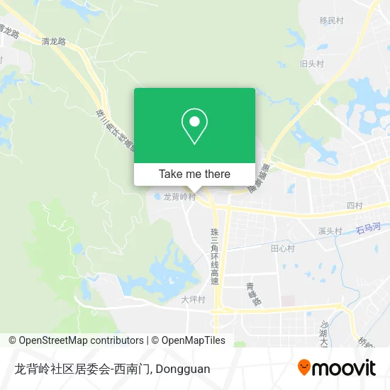龙背岭社区居委会-西南门 map