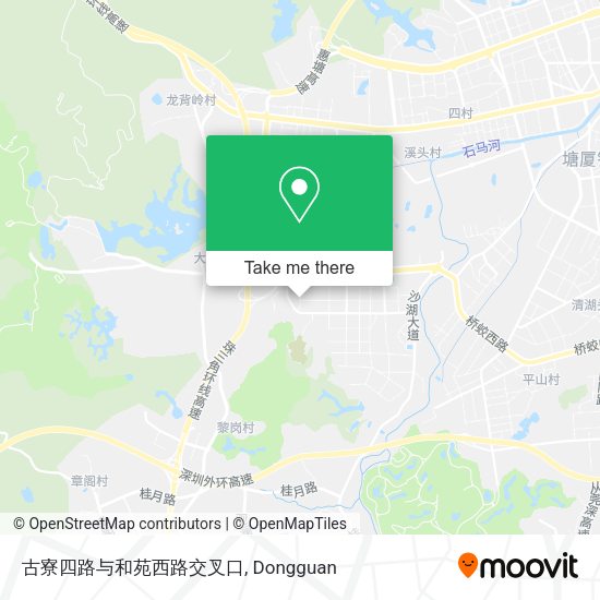 古寮四路与和苑西路交叉口 map