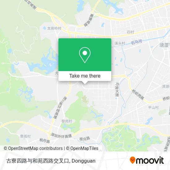 古寮四路与和苑西路交叉口 map