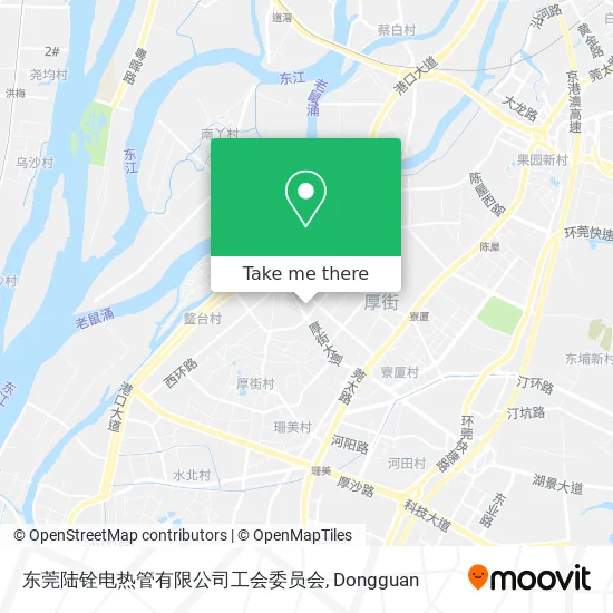 东莞陆铨电热管有限公司工会委员会 map