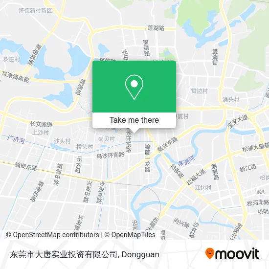 东莞市大唐实业投资有限公司 map